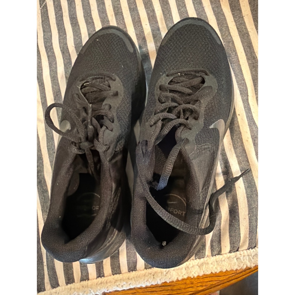 Nike Revolution 7 Mens Running Shoes Black Anthracite FB2208-002‎ Size 10